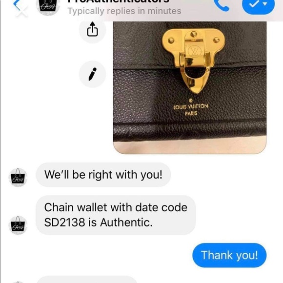 SOLD Louis Vuitton Empreinte Vavin WOC crossbody - Picture 8 of 8